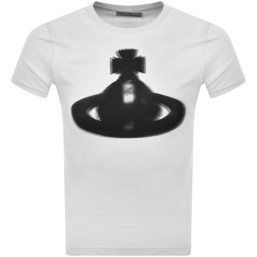 もらって嬉しい出産祝い Vivienne Westwood Mainline | White Shirt T Orb Halftone トップス